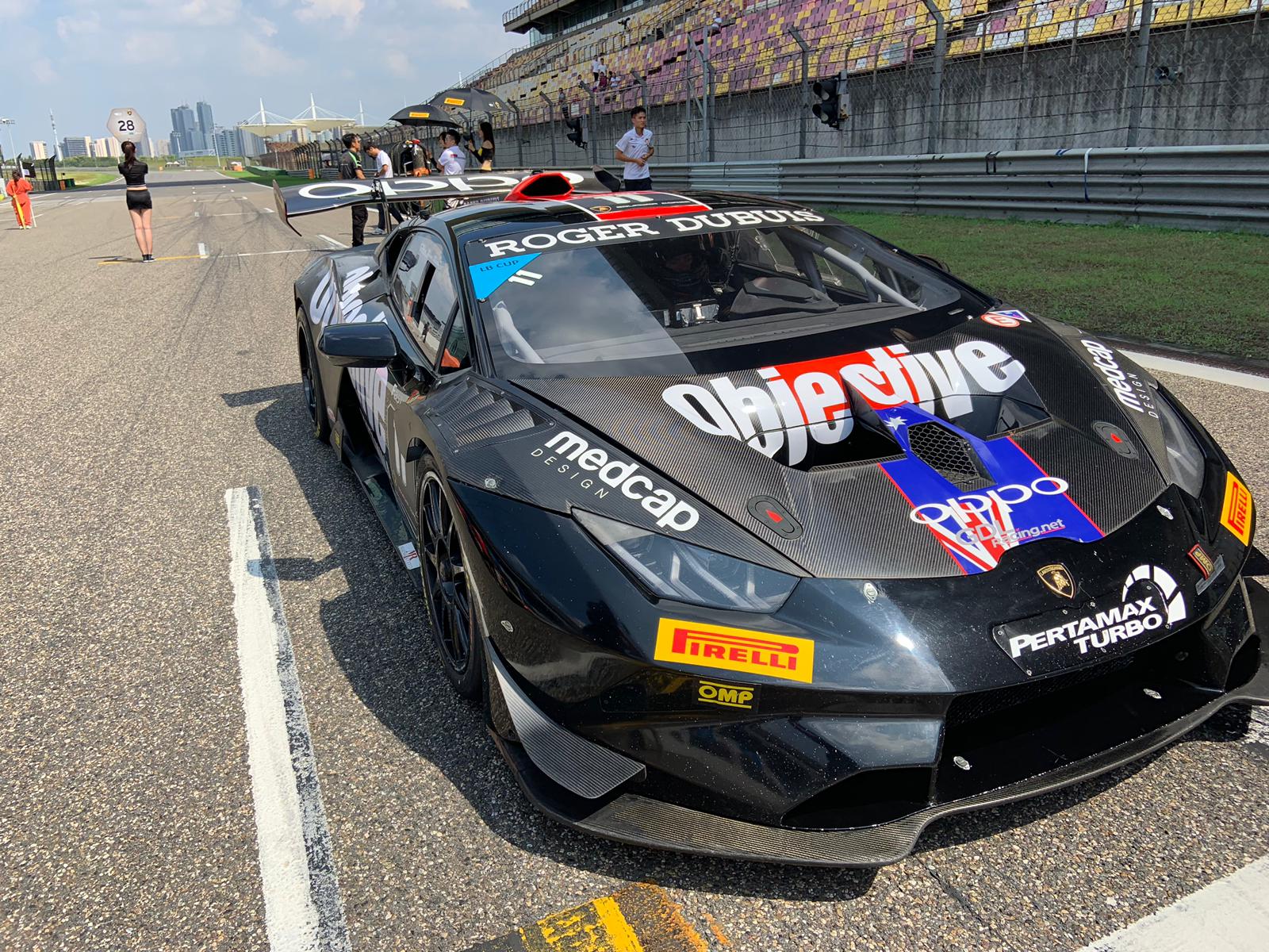 GDL Racing hits the target in the Chinese round of the Lamborghini Super Trofeo Asia