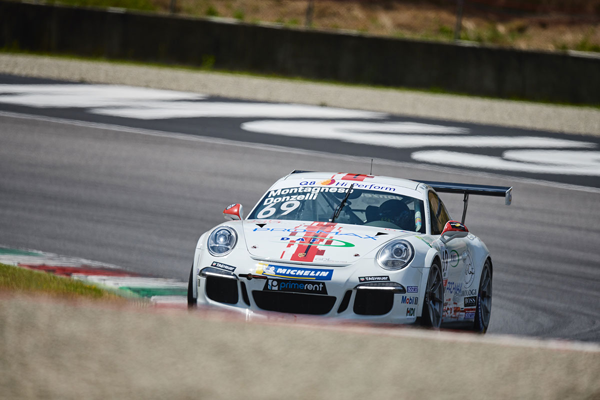 Al Mugello la GDL Racing due volte nella top 10 con il “deb” Vukov nella prima della Carrera Cup Italia